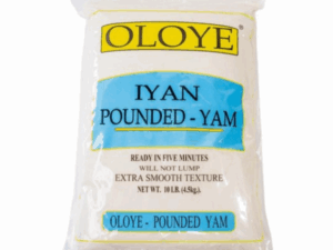 Oloye Pounded Yam 10lb 4kg